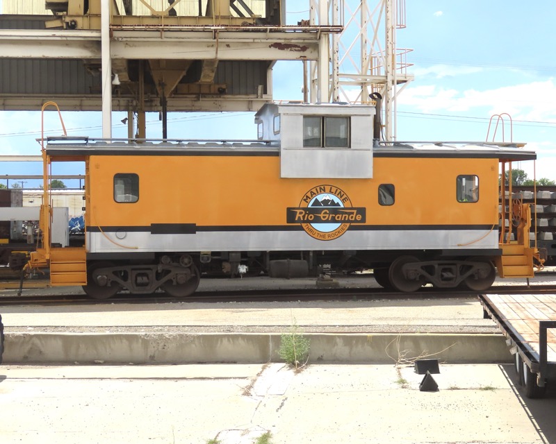 Rio Grande Caboose being restored for the Heber Valley Railroad Tourist Train.