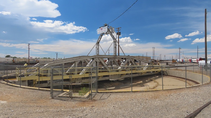 Turntable that UTA shares with Union Pacific